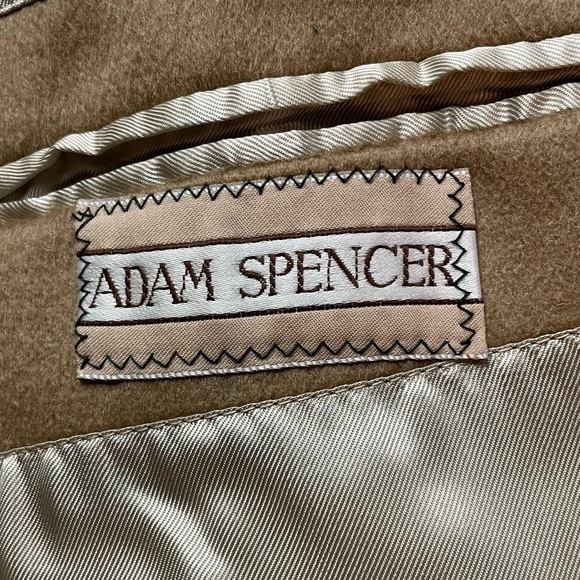 Adam Spencer Wool and Cashmere Overcoat - Picture 4 of 8